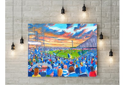 Reading FC Elm Park Stadium Wall Art Canvas
